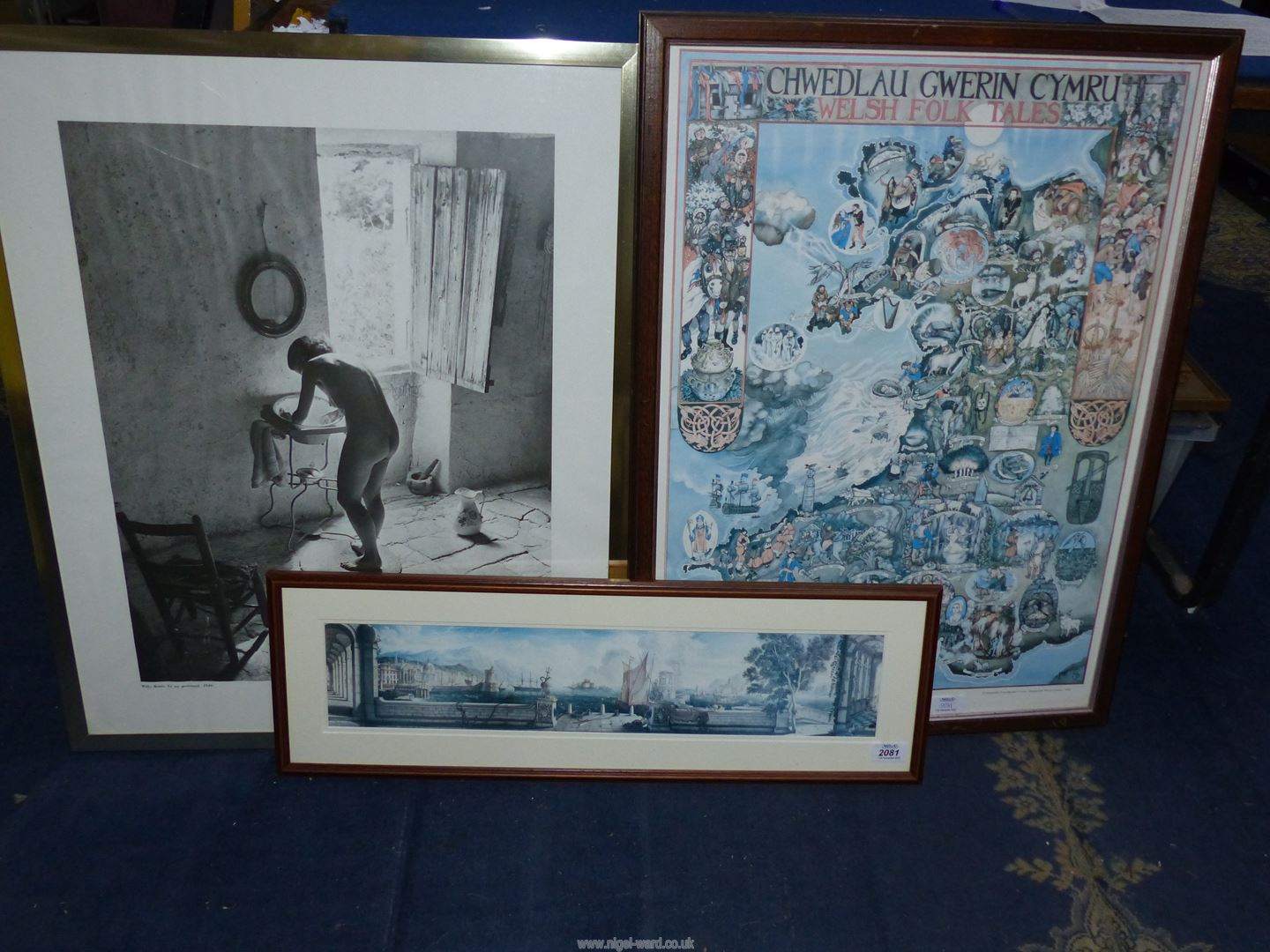 A quantity of Prints including The Rex Whistler Mural - Plas Newydd Anglesey,