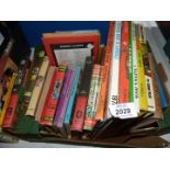 A box of children's novels to include; The Famous Five by Enid Blyton, 20,