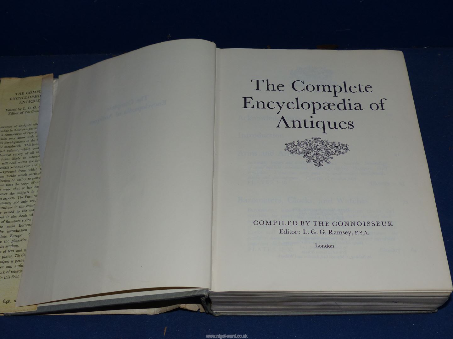 The Complete Encyclopedia of Antiques, compiled by The Connoisseur, edited by L.G.G. Ramsey 1968. - Image 2 of 3