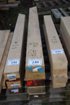 Five pieces of Oak - 6" x 3" x 3 @ 56" , 1 @ 70" , 1 @ 42" long.