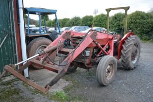 A 1969 Massey Ferguson MF 135 Diesel Engined Farm Tractor serial no.