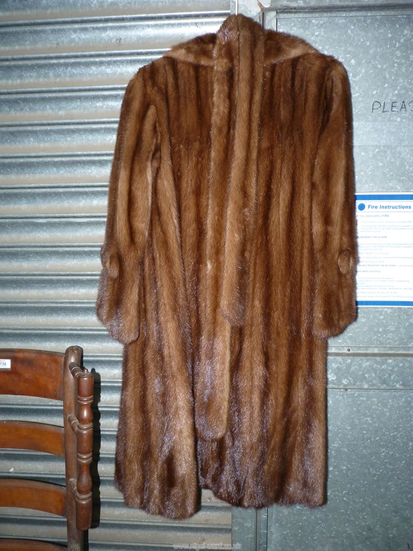 A full length Mink coat by Regency Furs. - Image 9 of 9