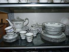 A Noritake, Bristol pattern part dinner, tea and coffee set.