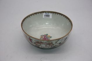 A 19th century Chinese famille rose Bowl (restored).