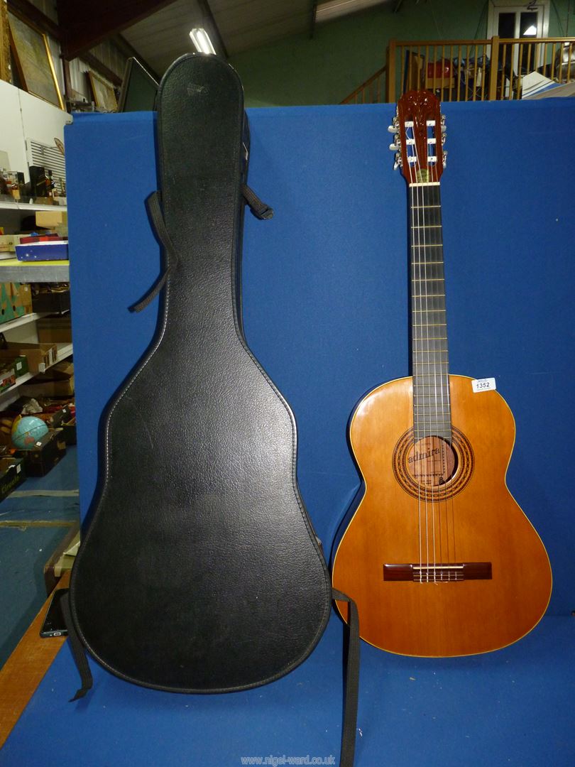An Admira Classical solid top guitar and case. - Image 2 of 2