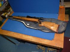 A German made "Original" .22/5.5 mm calibre under-lever cocking air Rifle serial No.