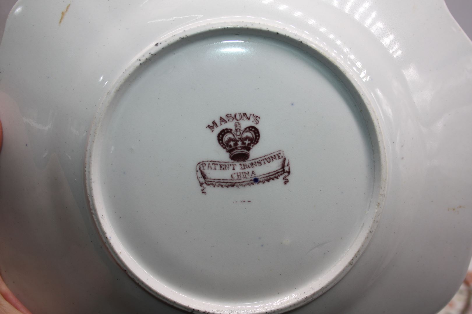 A set of twelve Masons dishes in Oriental design, 9" diameter, some a/f. - Image 6 of 6