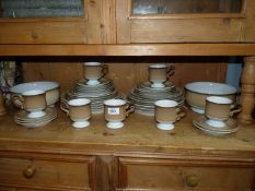 A quantity of Denby dinner and tea ware, no teapot.