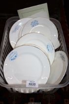 A box of church plates, Beulah Rhymney Baptist and Soar Pontlottyn.