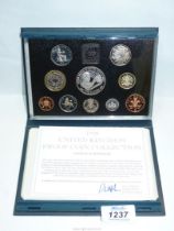 A cased set of Royal Mint Elizabeth R coin collection '1988'.