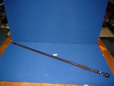 An African knobkerrie stick.