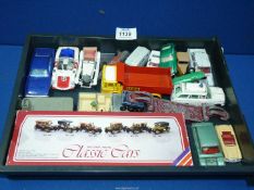 A small quantity of Dinky and Matchbox models.