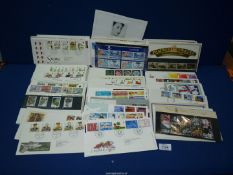 A large quantity of First Day covers to include Food and Farming 1989, Verse for Children 1988,