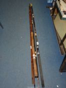 Two Fishing Rods including; Daiwa 27106A and Auger Hi-Tension Match King.