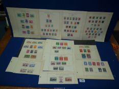 A quantity of Spanish stamps 1922 - 33.