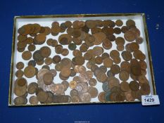 Various pre-decimal coins including Old pennies (Edward VII, George V, VI & Queen Elizabeth II,