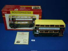 A boxed Routemaster 2907, limited edition no. 1851/2250, scale 1:24.