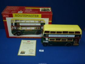 A boxed Routemaster 2907, limited edition no. 1851/2250, scale 1:24.