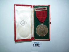 A Royal Agricultural ''Medal for Long Service'' in original box.