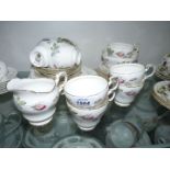 A Paragon 'Bridal Rose' Teaset.