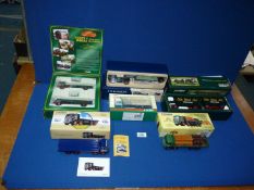 Six boxed Corgi lorries, including Pickfords, Harris & Miners, etc. (as new).