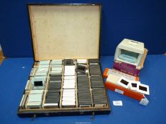 A large case of slides from the 1950's/1960's to include Germany,