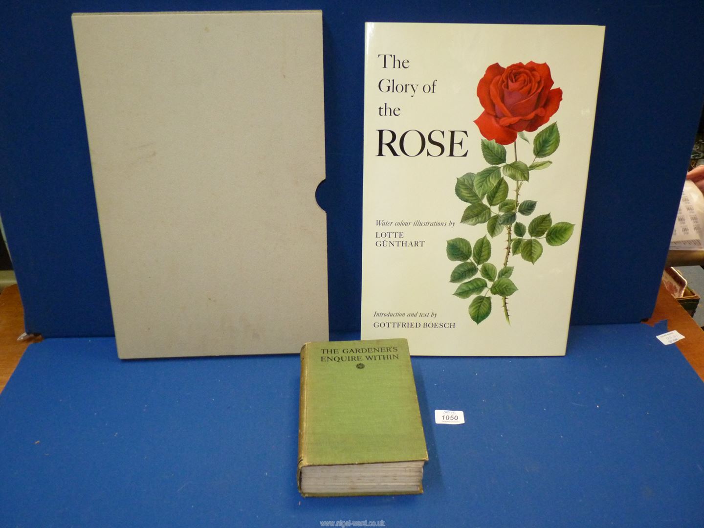 Two books: 'The Glory of the Rose' English edition published by George Harrap 1965,