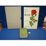 Two books: 'The Glory of the Rose' English edition published by George Harrap 1965,