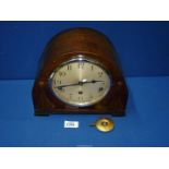 An uncommon British made 'Clarion' Westminster chiming Mantle Clock, needs attention,