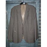 A Skopes gents twin vent houndstooth sports jacket,