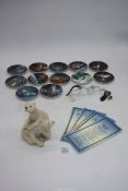 A small collection of Star Trek trinket dishes,