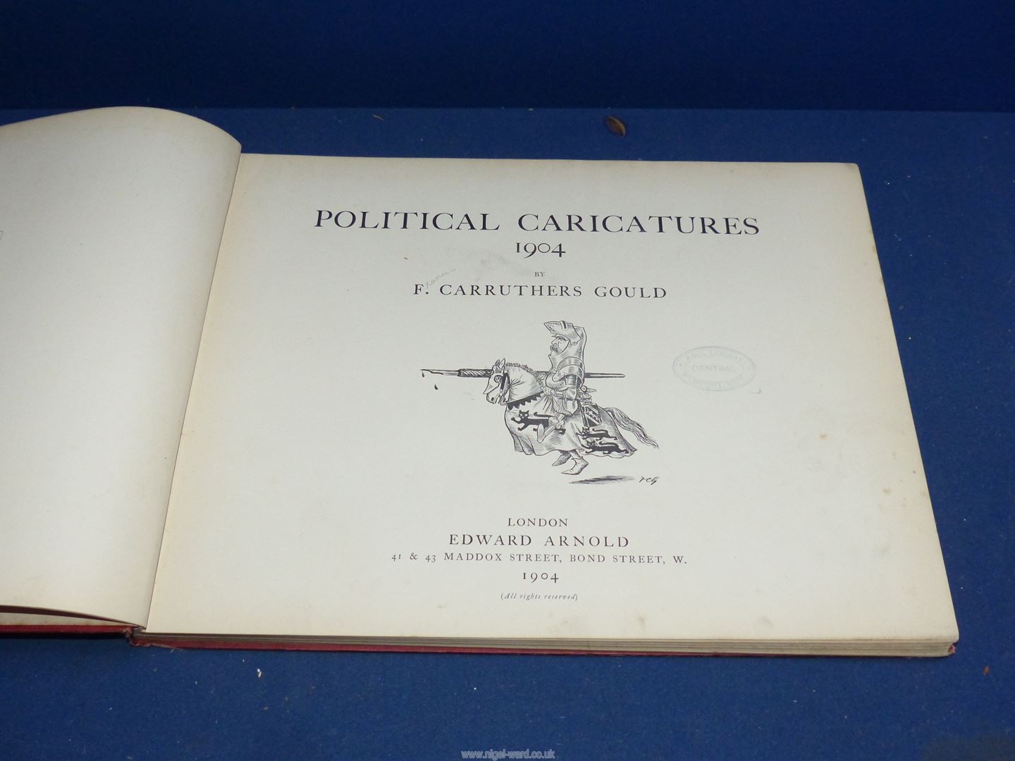 The Political Caricatures 1904 by F. - Image 3 of 5