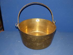 A large brass preserving Pan.