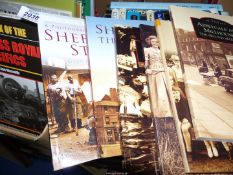 A quantity of books to include; Abbeydale and Mill Houses, Around Norton, Sheffield Then and Now,