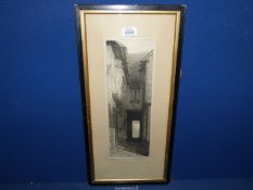 An Etching - The Chantry, Halstead, Essex by Morton Matthews.