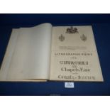 Churches of The County of Surrey by Chas Cricklow (1823), (disbound), copious illustrations.