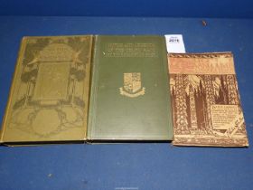 Three books on mythology and legends to include; Legends of Vancouver, Johnson 1922,