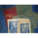 A quantity of Illustrated History of English Literature and Horner's Stories,