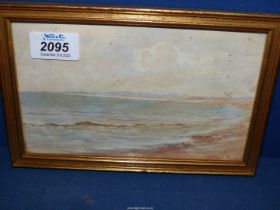 A small framed Watercolour titled Bognor and Selsea, signed lower right Samuel Pendred (?),