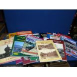 A quantity of railway related books to include; Waverley Portrait of a Famous Route, L.M.S.