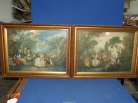 Two framed Lithographs to include;