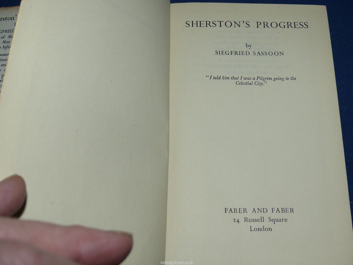 A small collection of works by Siegfried Sassoon including Memoirs of a Fox-Hunting Gentleman - Image 3 of 29