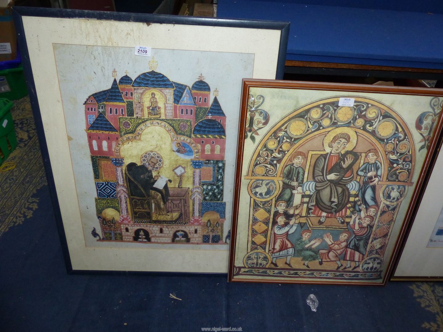 Three framed Prints "St. - Image 2 of 3