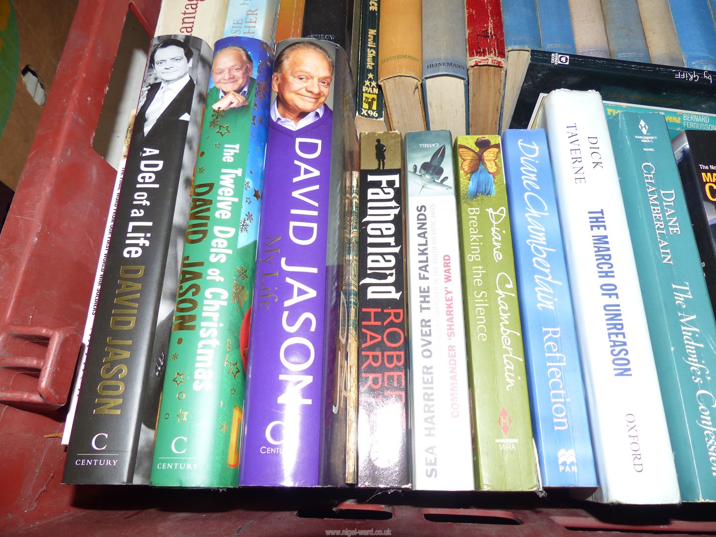 A crate of novels/autobiographies etc. - Image 3 of 5