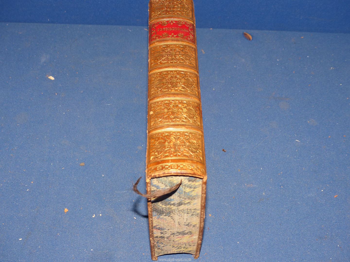 Johnsoniana, or A Supplement to Boswell (London, 1836), tooled leather bound. - Image 2 of 4