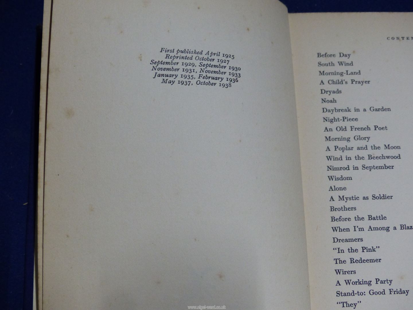 A small collection of works by Siegfried Sassoon including Memoirs of a Fox-Hunting Gentleman - Image 16 of 29