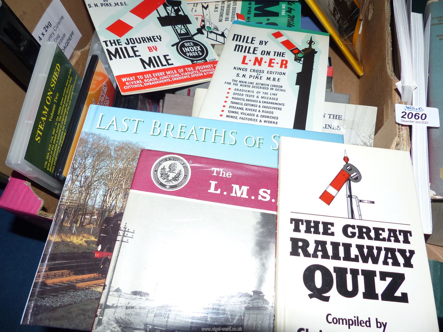 Two boxes of books to include "The Great Railway Journey" [2 vol] Preserved Locomotives in the - Image 5 of 5