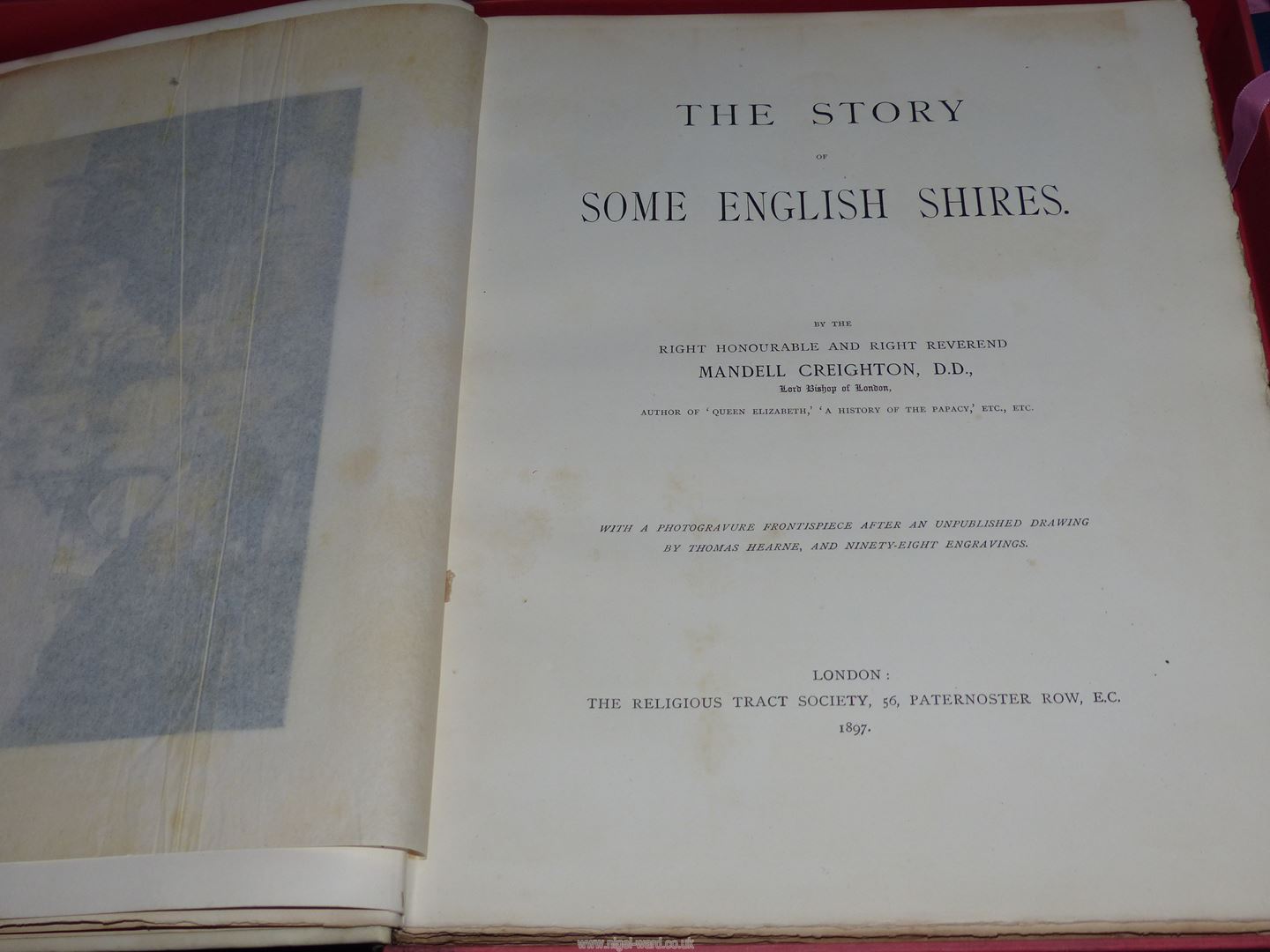 A boxed copy of The Story of Some English Shires by Mandell Creighton D.D. - Image 4 of 5