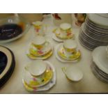 A part Grafton tea set