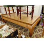 A Teak eastern coffee table